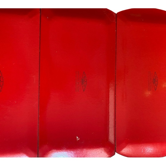 Set of 4 1950s lap trays, Red with Asian scene - Picture 10 of 15